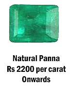 Natural Panna 2200 per carat Best Panna gemstones Wholesale Price